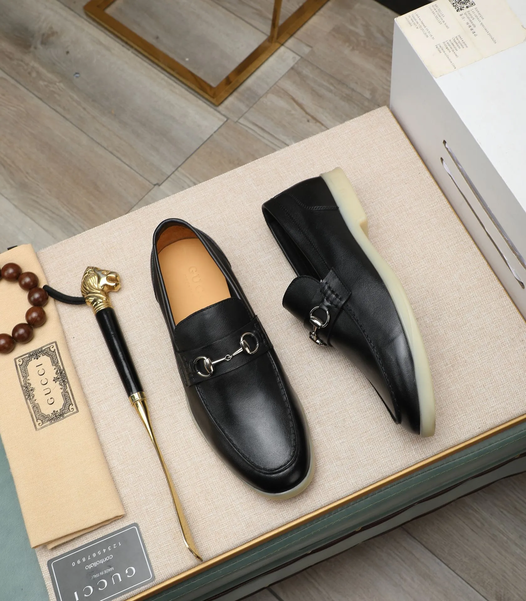 Men's shoes 💰520 📛📛Original (water-dyed cow lining) GUCCI official website formal shoes🌀 Italian 🇮🇹Imported cowhide➕Top imported water-dyed cowhide lining💋Finely handmade Original bottom, the real thing looks better when photographed in person Standard size 38-44